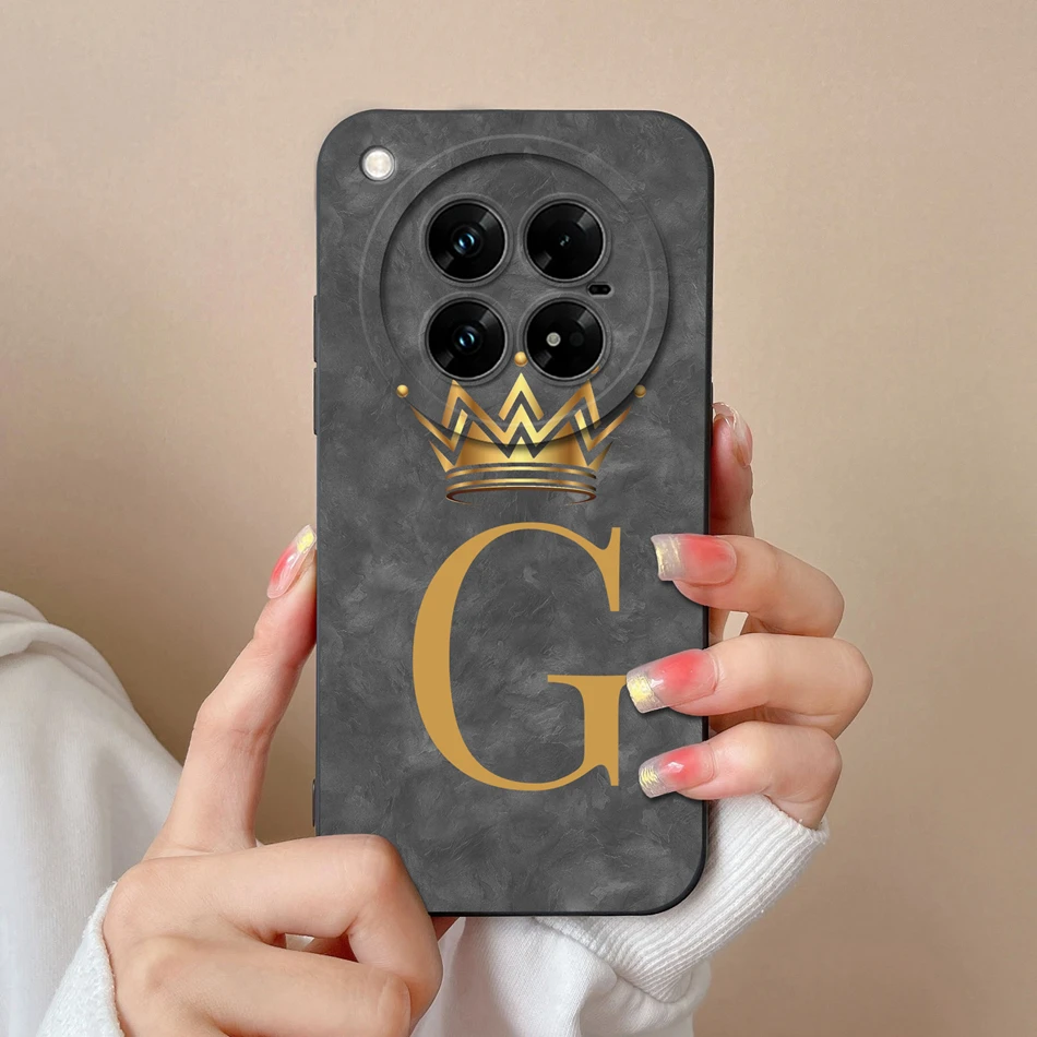 Funda Infinix Zero 40 4G/5G – Silicona Líquida Diseño Letras