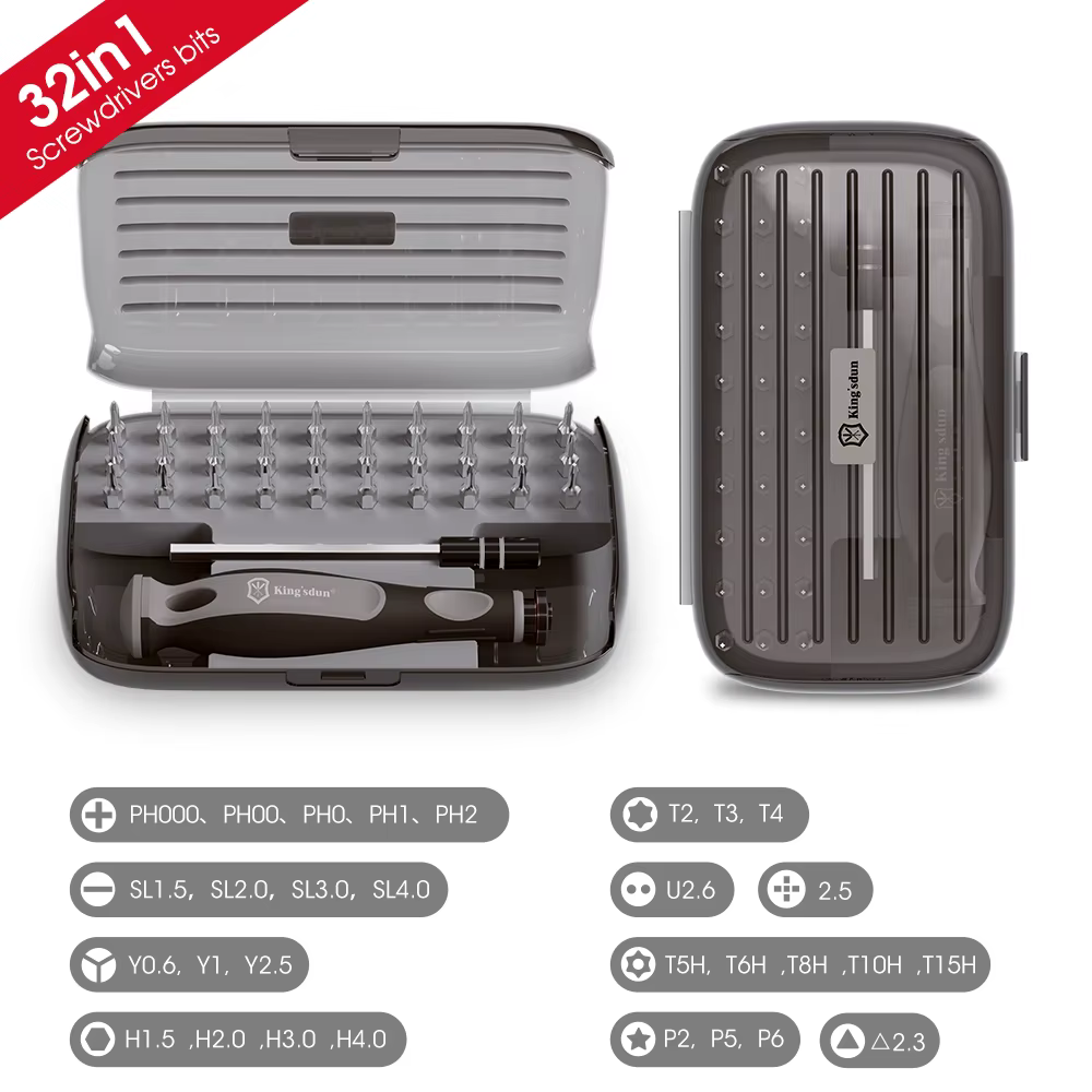 Kit completo de destornilladores de precisión