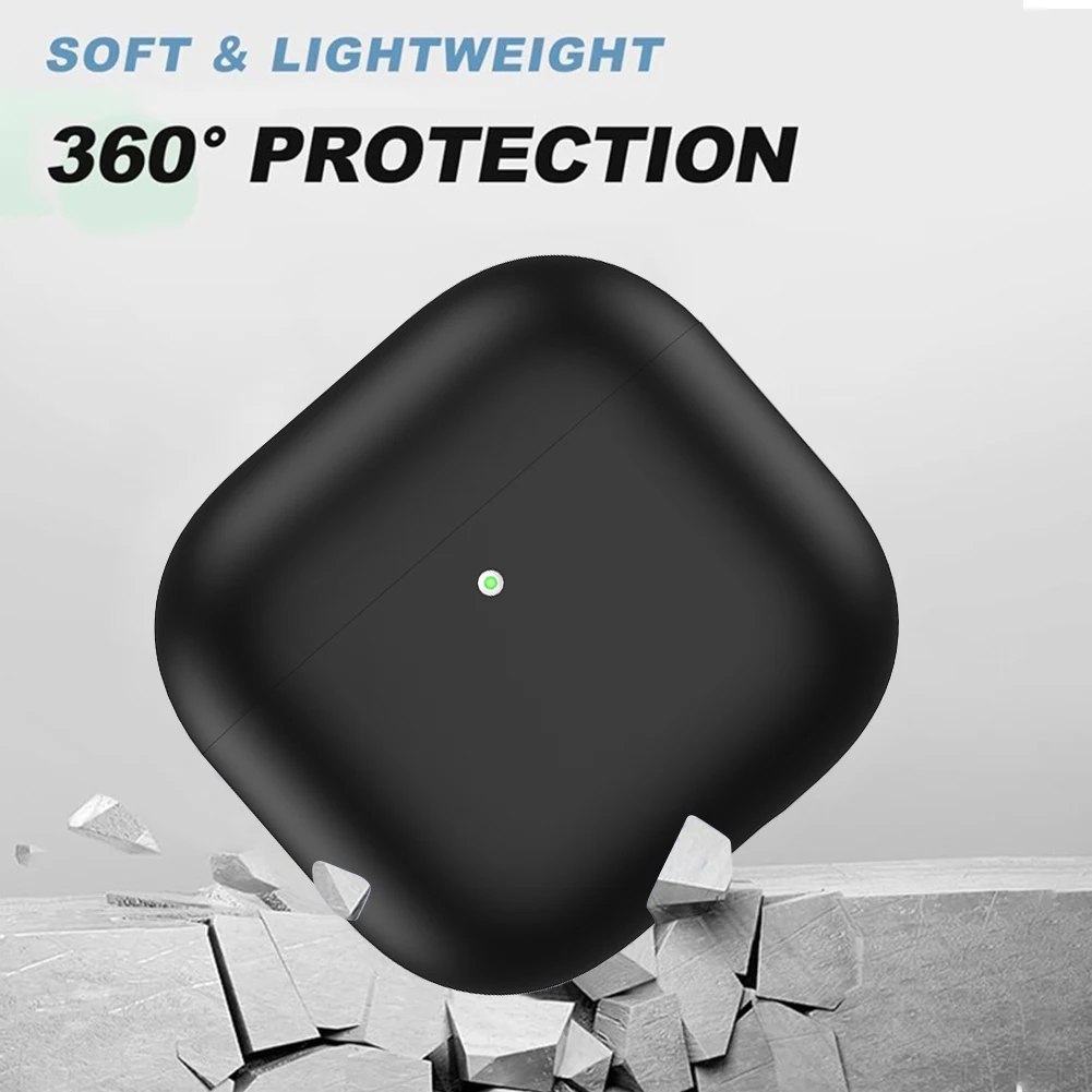Apple Funda AirPods 4 - silicona suave y protección antigolpes - imagen 3