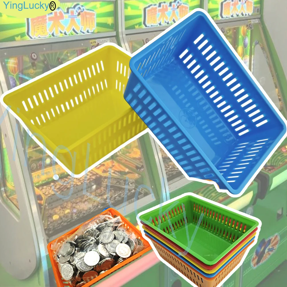 Cesta de fichas Arcade - Almacenamiento duradero para monedas