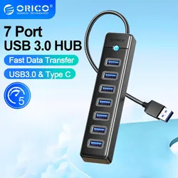 ORICO Hub USB 3.0 Tipo C – Expansión Alta Velocidad para Portátil