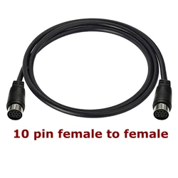 Cable Extensión S-Video Mini DIN 10 Pines Macho-Hembra