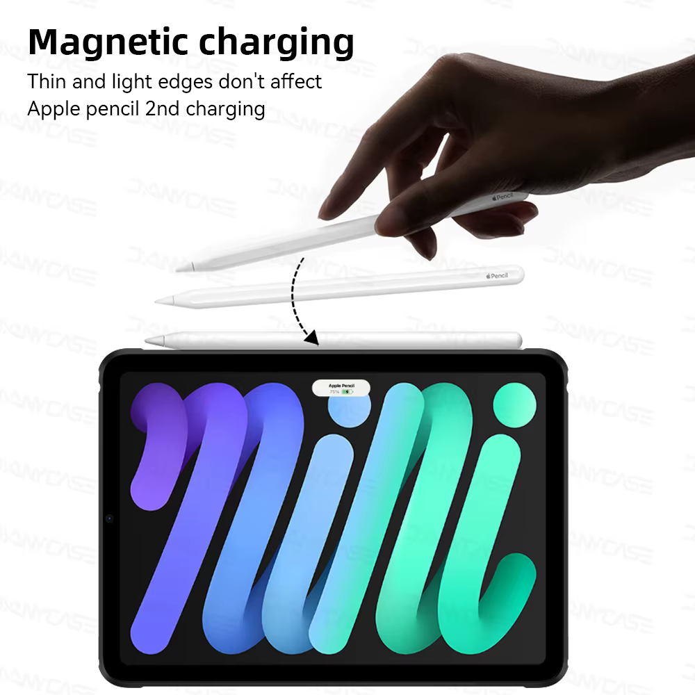 Acceso completo a Touch ID y carga magnética del lápiz