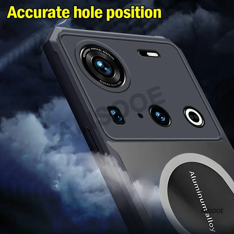 Nubia Z70 Ultra Funda Transparente Disipación Calor Antigolpes - imagen 4