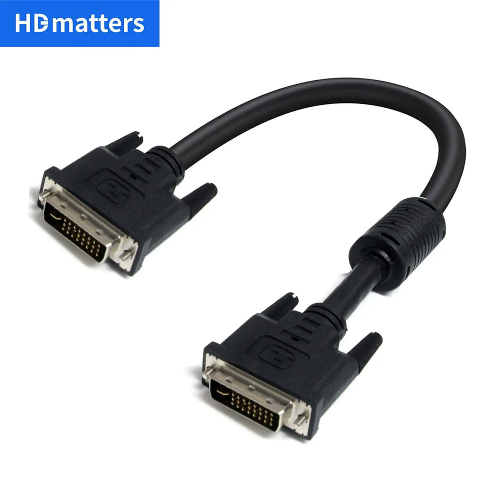 Cable DVI-D doble enlace macho a macho para monitor - imagen 3