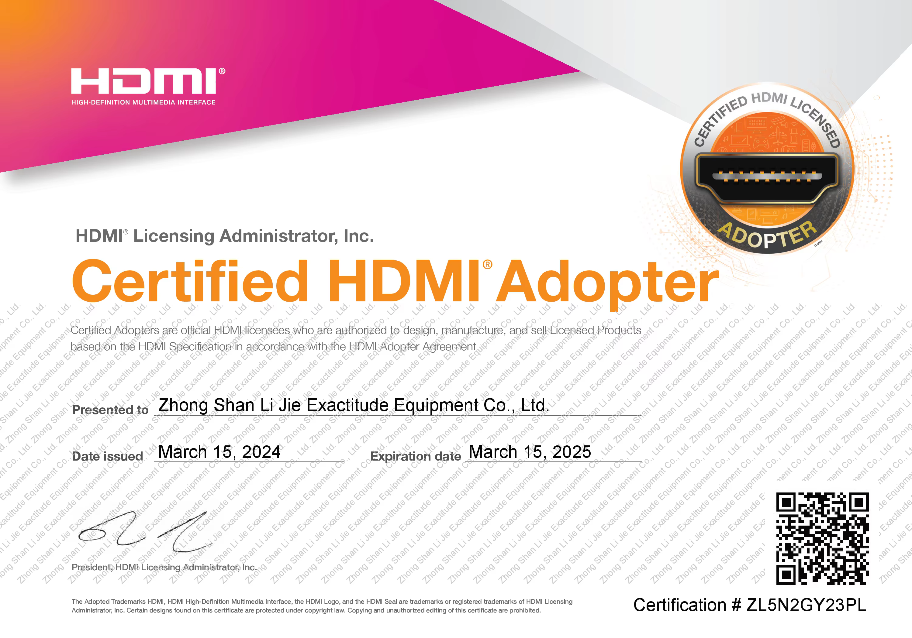 Adaptador HDMI MOSHOU 8K en ángulo