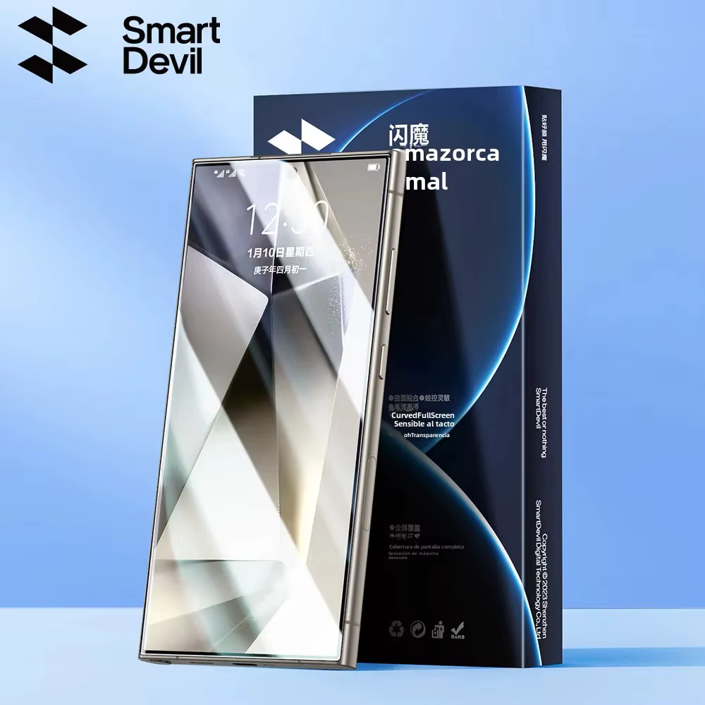 SmartDevil Protector Pantalla Hidrogel Samsung S25 Ultra Transparente - imagen 4