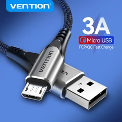 Vention Cable USB-C Nailon 3A Carga Rápida Android
