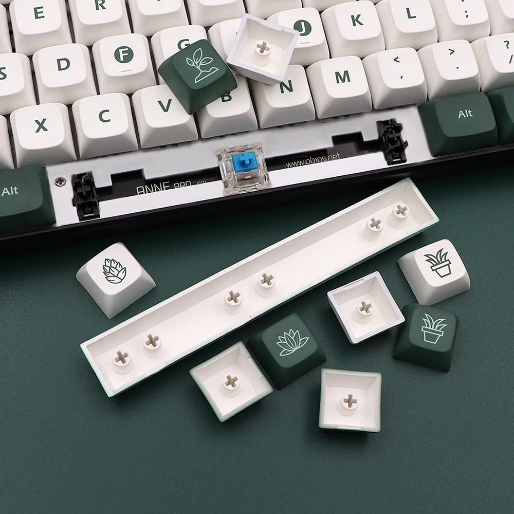 GMK Teclas XDA Botánicas PBT Sublimadas Teclado Mecánico MX - imagen 2