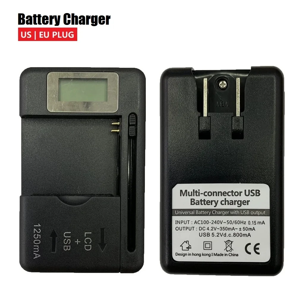 Cargador móvil multiconector USB con pantalla LCD red universal - imagen 2