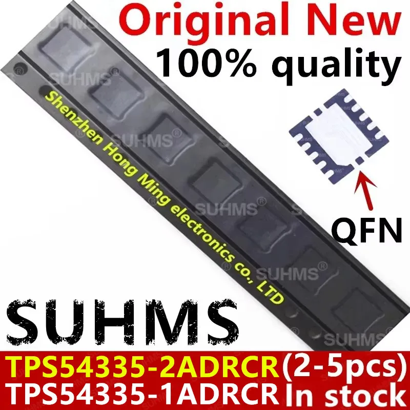 Imagen del TPS54335 en encapsulado QFN-10