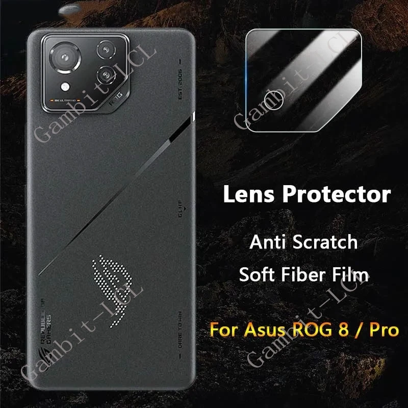 ROG Phone 9 Pro Lente Camara 3D - Vidrio templado y protector trasero - imagen 2