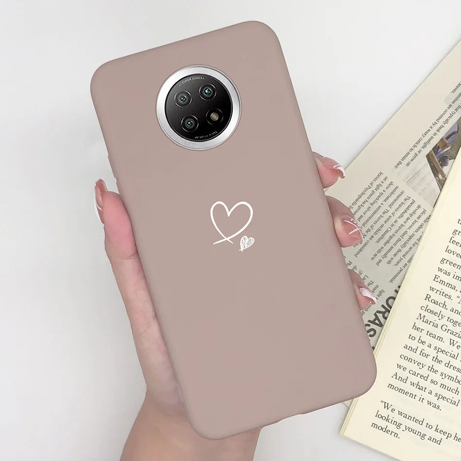 Parachoques flexible de la funda para Redmi Note 9T
