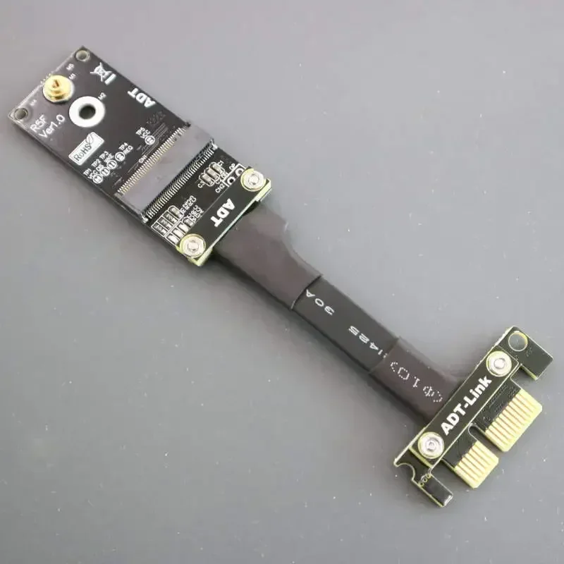 Adaptador PCIe x1 a M.2 NVMe – Expansión WiFi o Gráfica - imagen 2