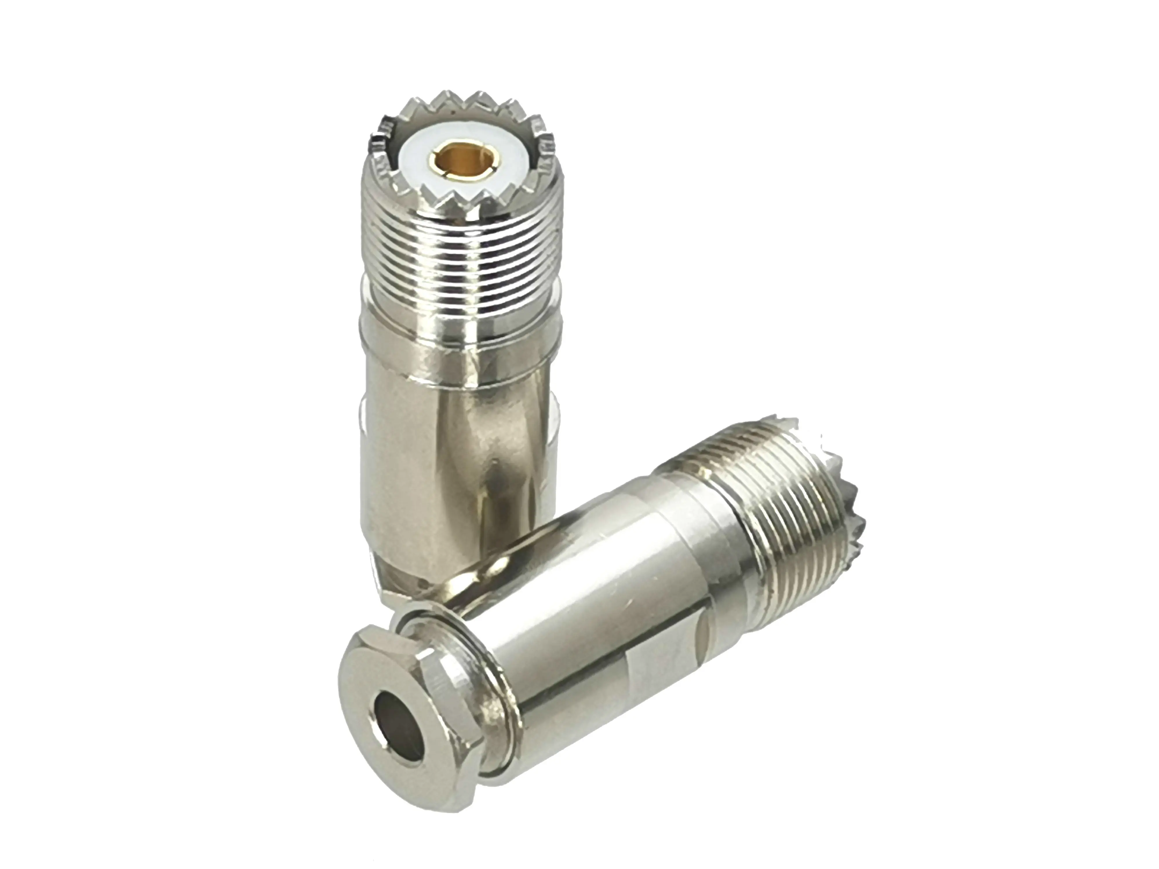 Conector UHF SO239 hembra para cable RG58