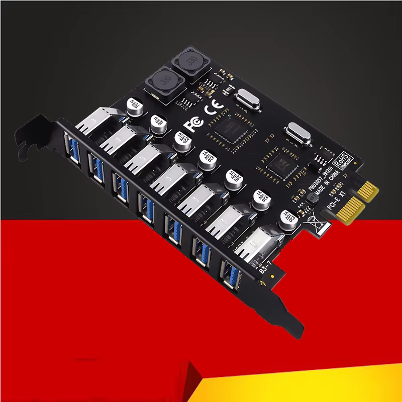 Tarjeta PCIe USB 3.0 instalada en la placa base