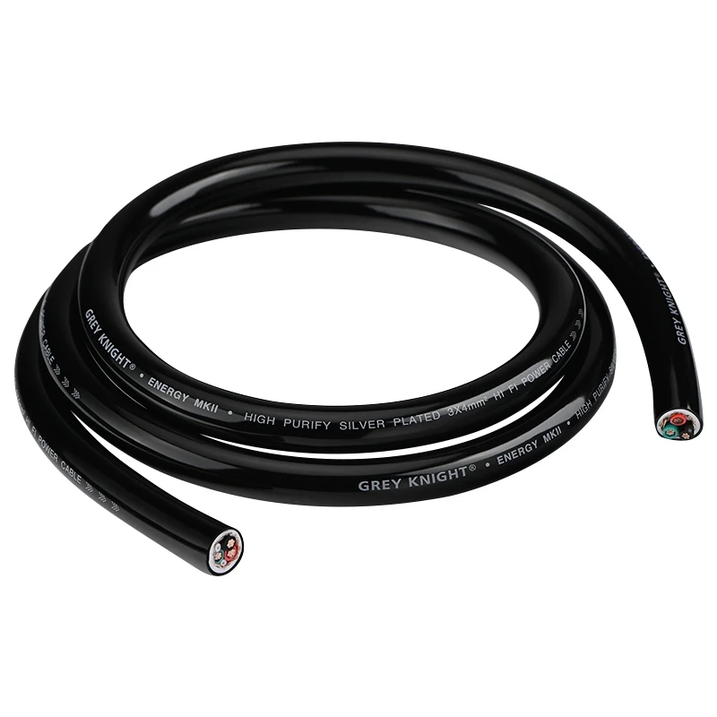 Grey Knight MKII Cable de alimentacion HiFi con plata OCC 5N Pro - imagen 4
