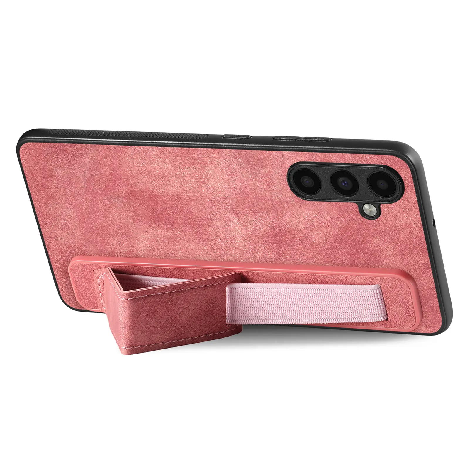 Capa puesta en un Samsung Galaxy S23 Ultra en contexto urbano