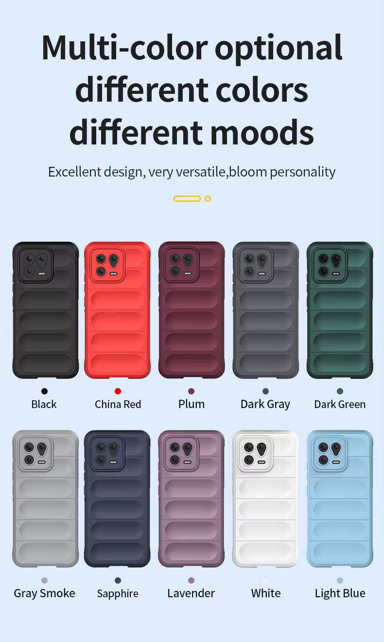 Funda negra con protección antichoque