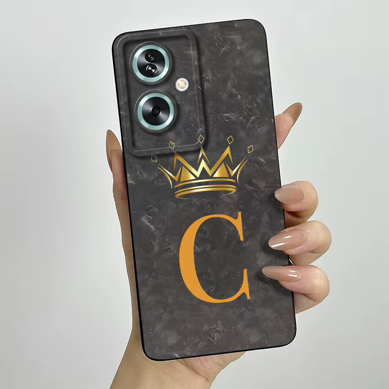 OPPO A79 5G – Funda Protectora Mate Antigolpes con Corona - imagen 2
