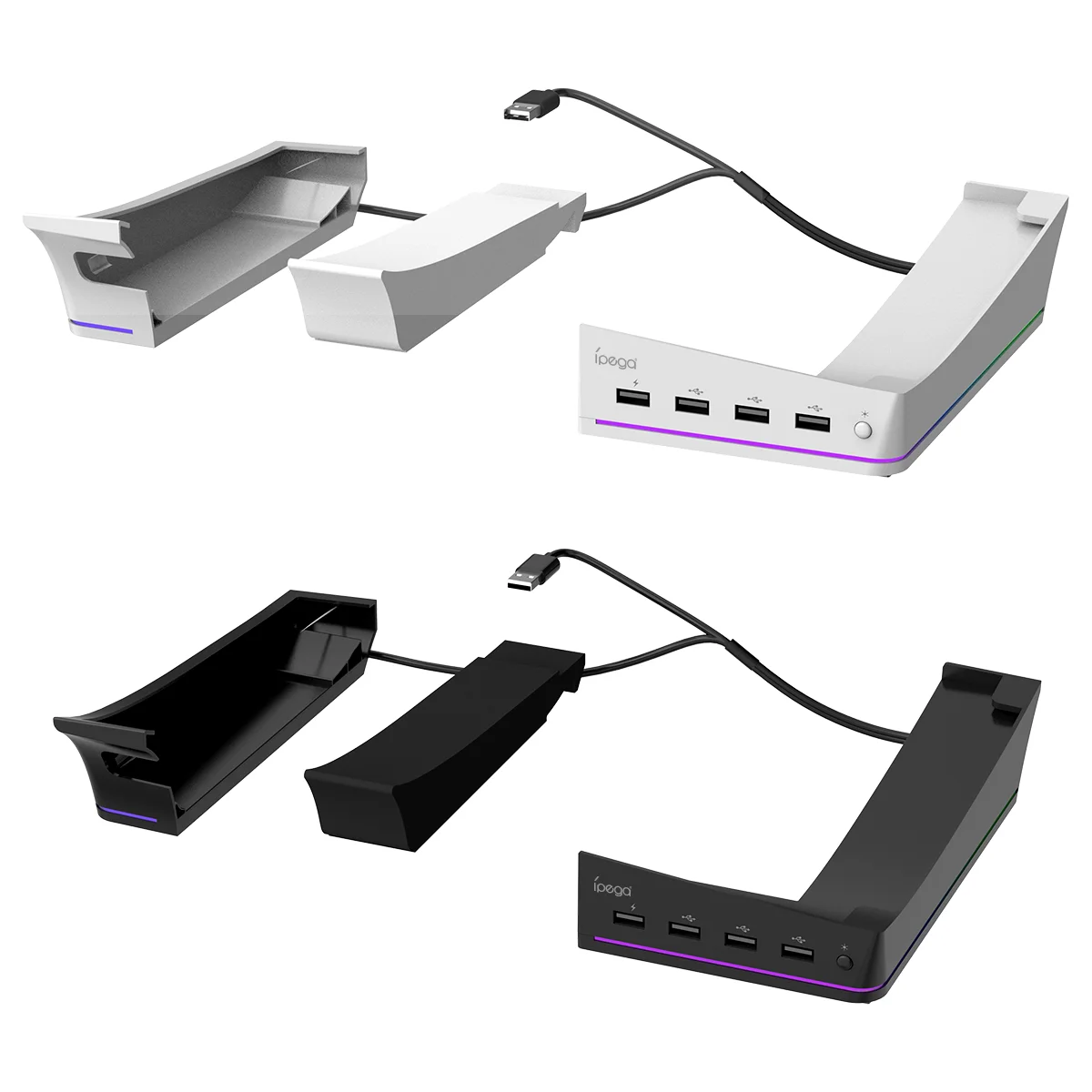 Detalle de puertos USB