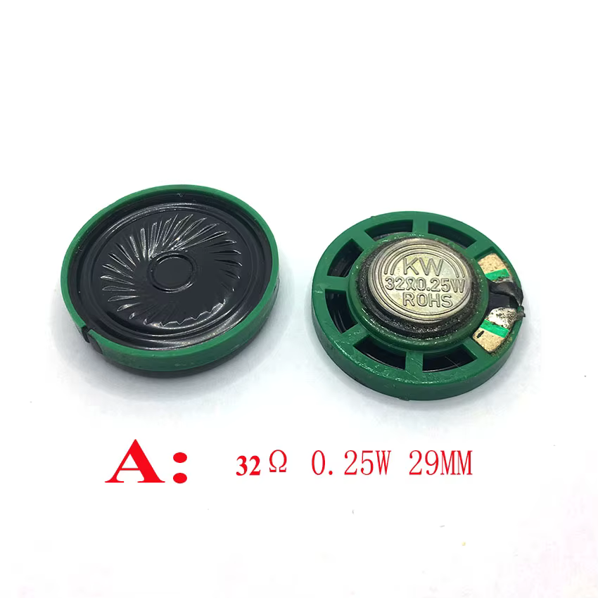 Pack de 5 mini bocinas 27mm