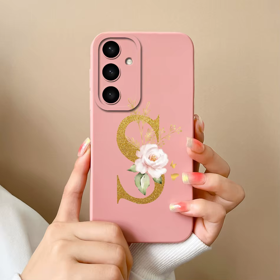 Funda Silicona Samsung S24 FE – Delgada Protectora con Letras - imagen 2