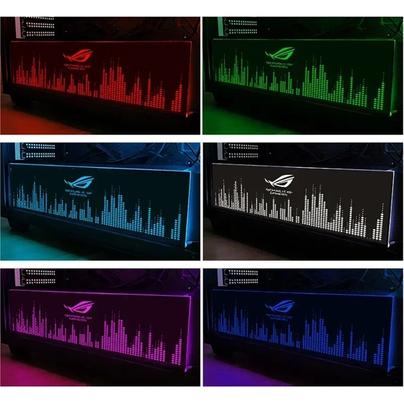 Carcasa PC RGB ARGB Aura Sync con iluminación lateral trasera - imagen 4