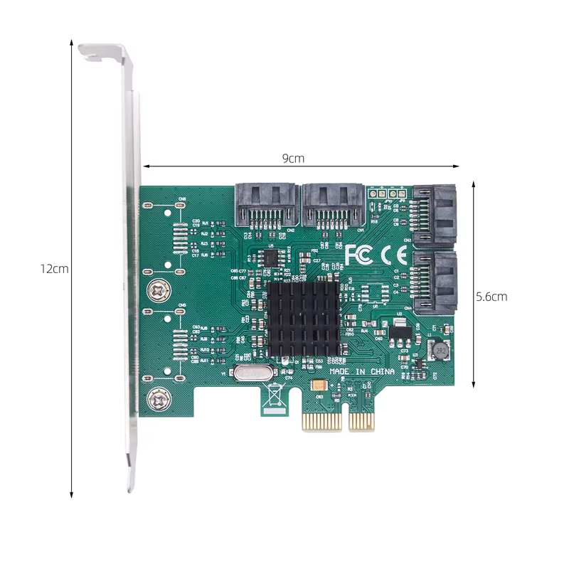 Detalle del chip Marvell 88SE9215