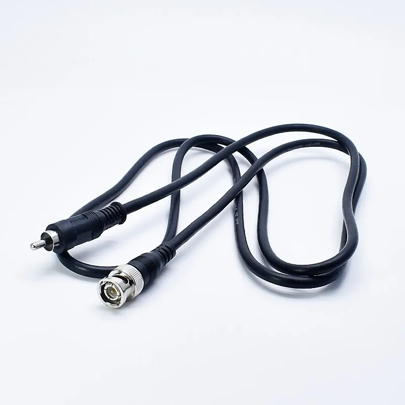 Cable BNC macho a RCA macho para sistema CCTV