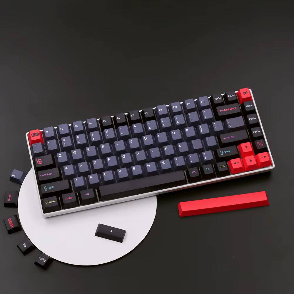Set completo GMK Dracula en PBT perfil Cherry