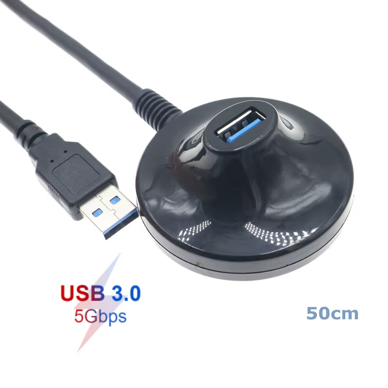 Extensión USB con base blindada