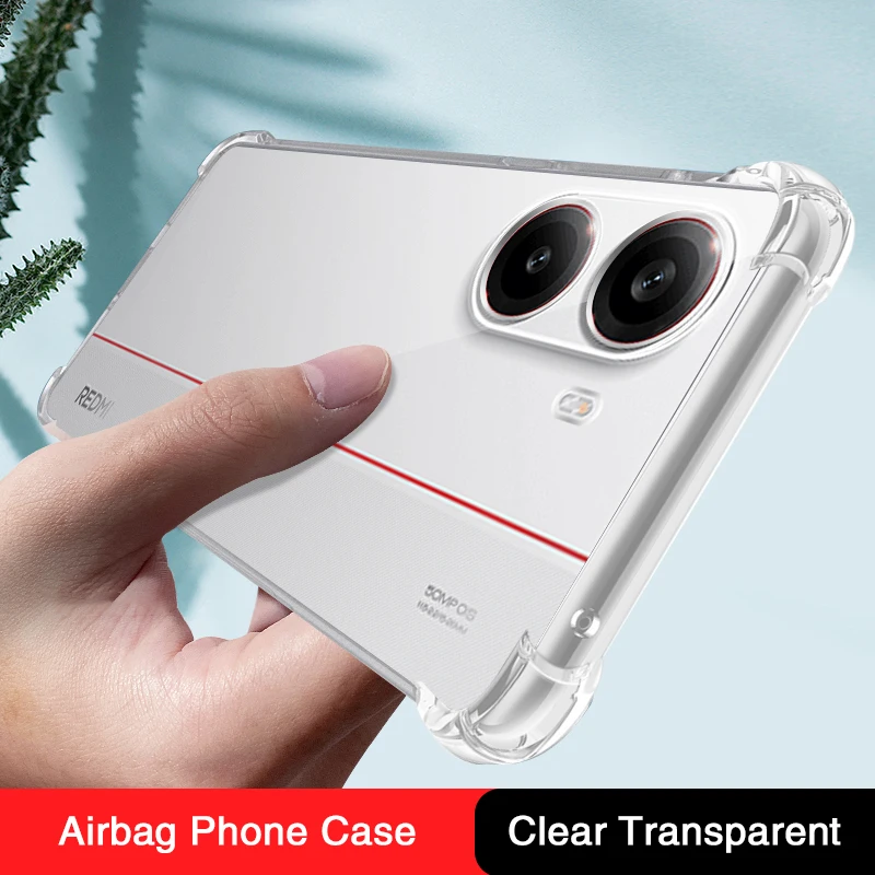 Funda Silicona Xiaomi Poco M7 / X7 Pro Transparente Antigolpes - imagen 2