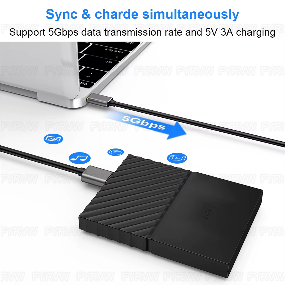 Carcasa SSD con cable FYRVW