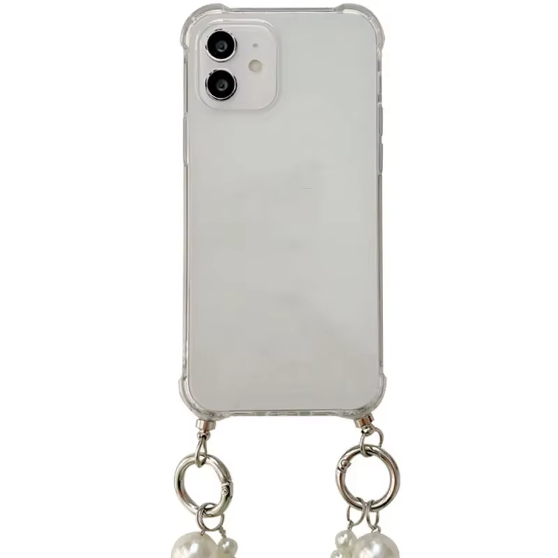 Funda Silicona Tecno Spark 20 Pro Plus – Cadena de Perlas Cruzada - imagen 4