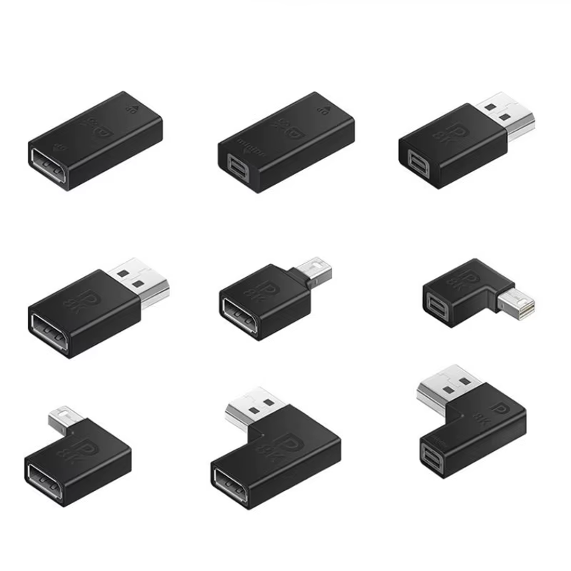Adaptador DisplayPort a Mini DP 90° – 8K/60 Hz y 4K/165 - imagen 2
