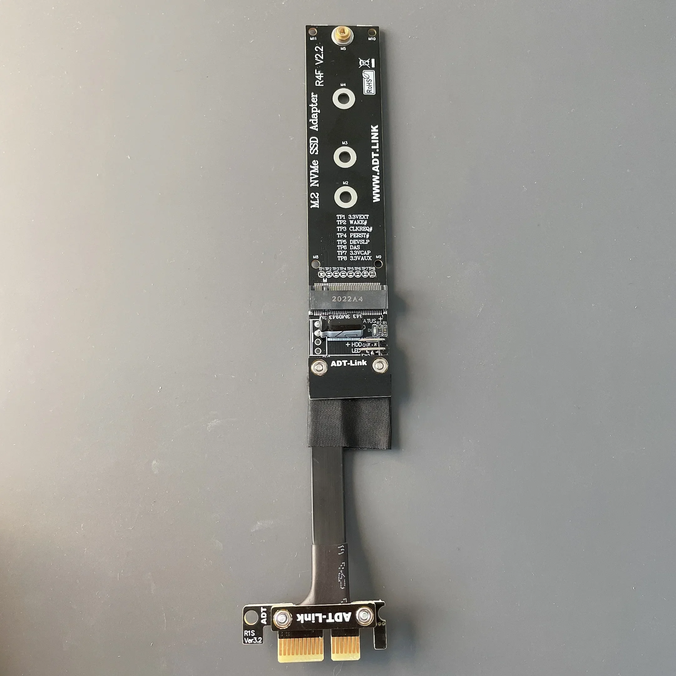 Adaptador PCIe x1 a M.2 NVMe – Expansión WiFi o Gráfica - imagen 4