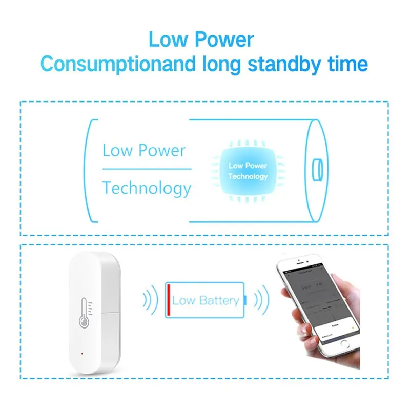 Sensor Zigbee Temperatura Humedad Tuya – Compatible Alexa y Google - imagen 3