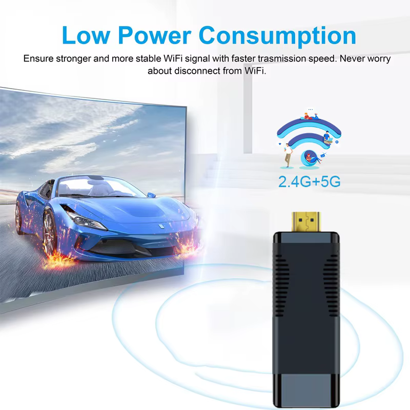 S96 TV Stick Android 10 con 4K HDR10, Wi-Fi y Bluetooth - imagen 3
