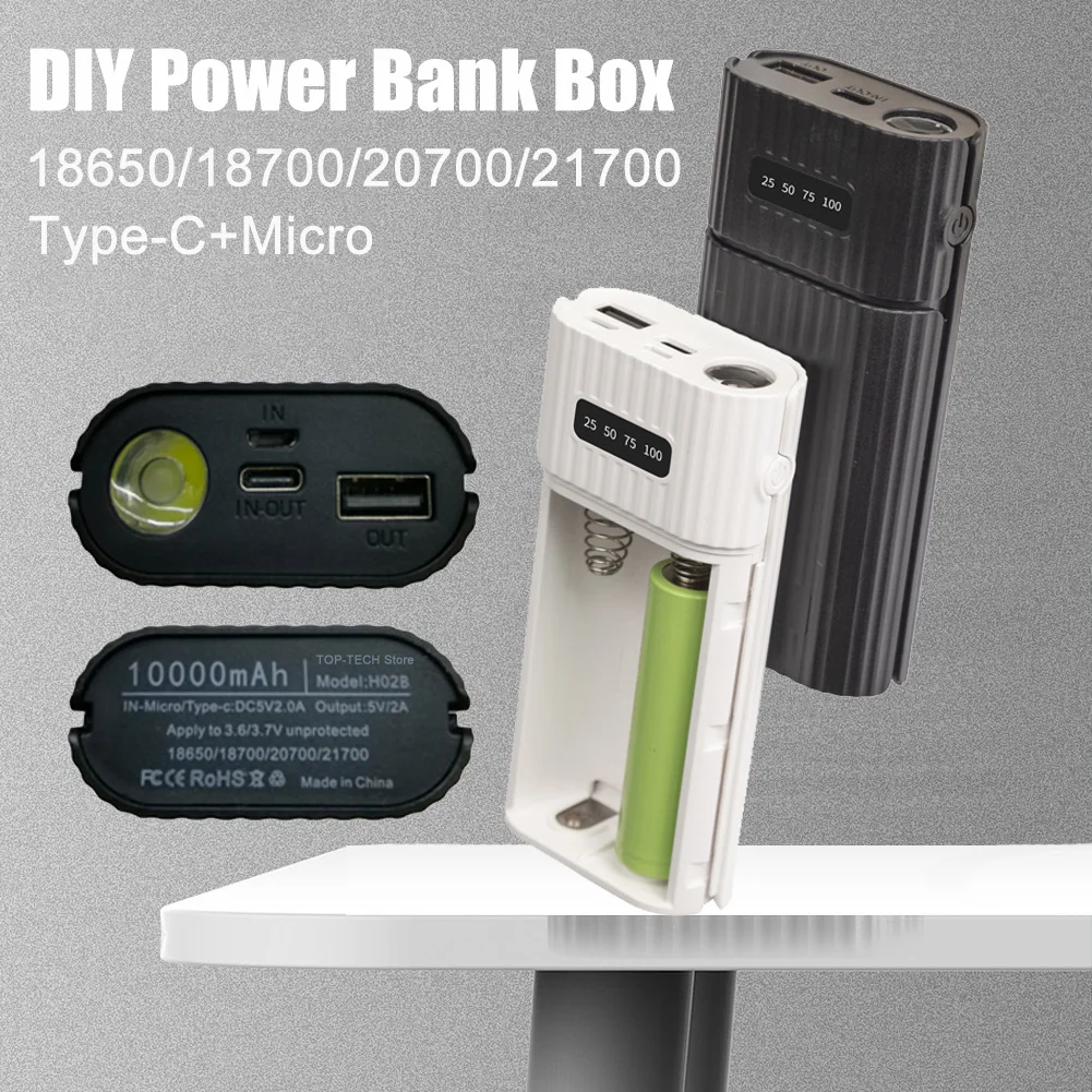Cargador iPhone Adaptador con Caja para Baterías – Sin Batería - imagen 2