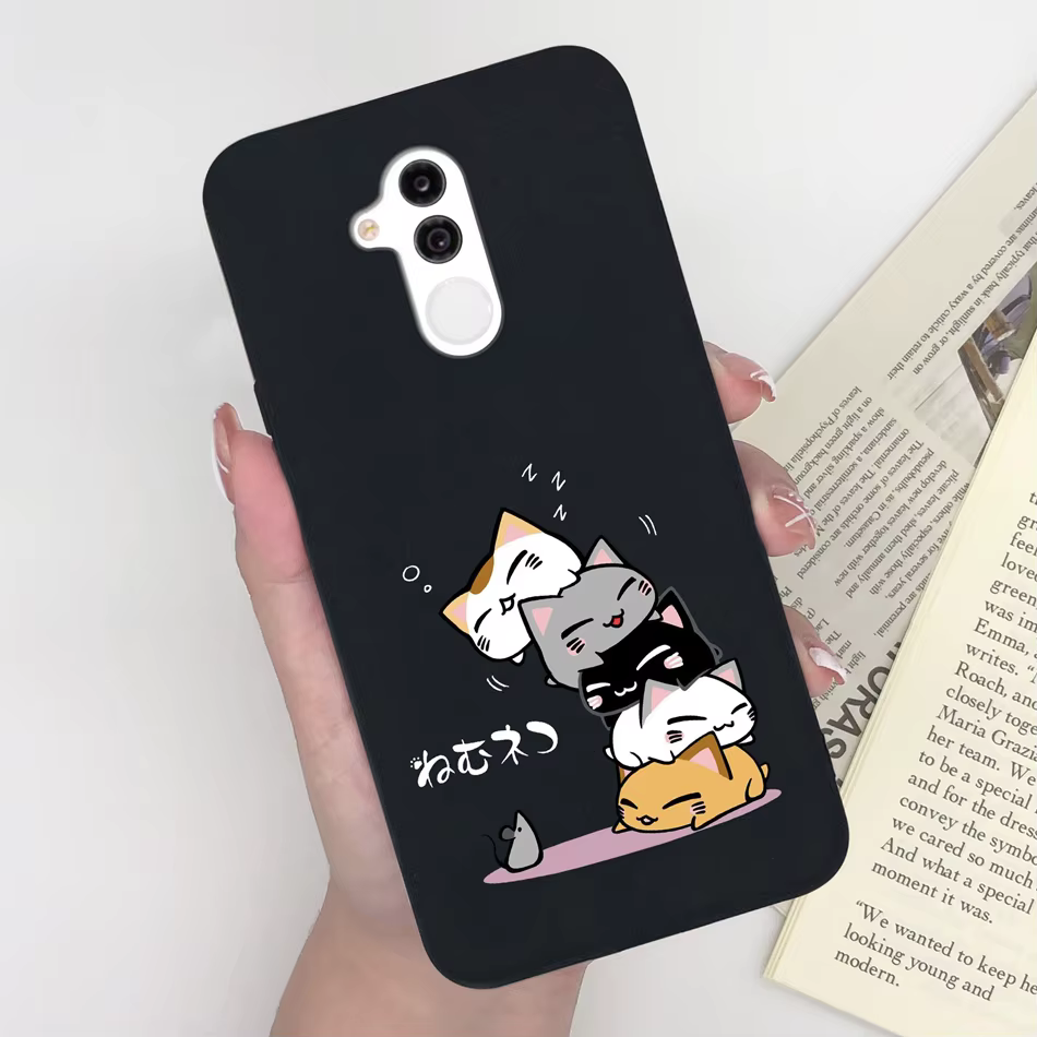 Funda leopard Mate 20 Lite - detalle de corte