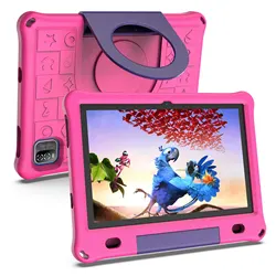 Pritom Tableta infantil Android 15 10,1 WiFi 6 YouTube con funda EVA