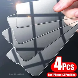 Protector de pantalla templado para iPhone 11-16 Pro, Plus y Max