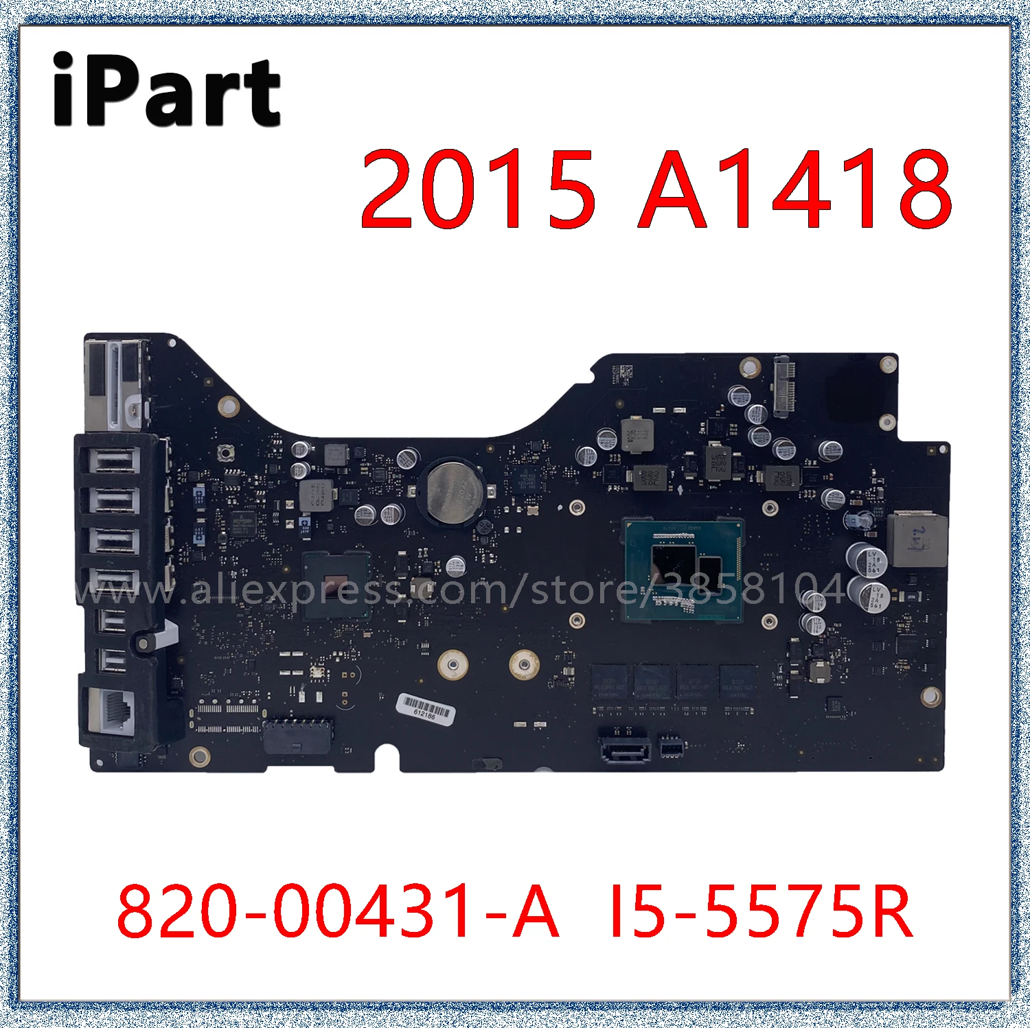 Imagen del repuesto de placa base para iMac A1418