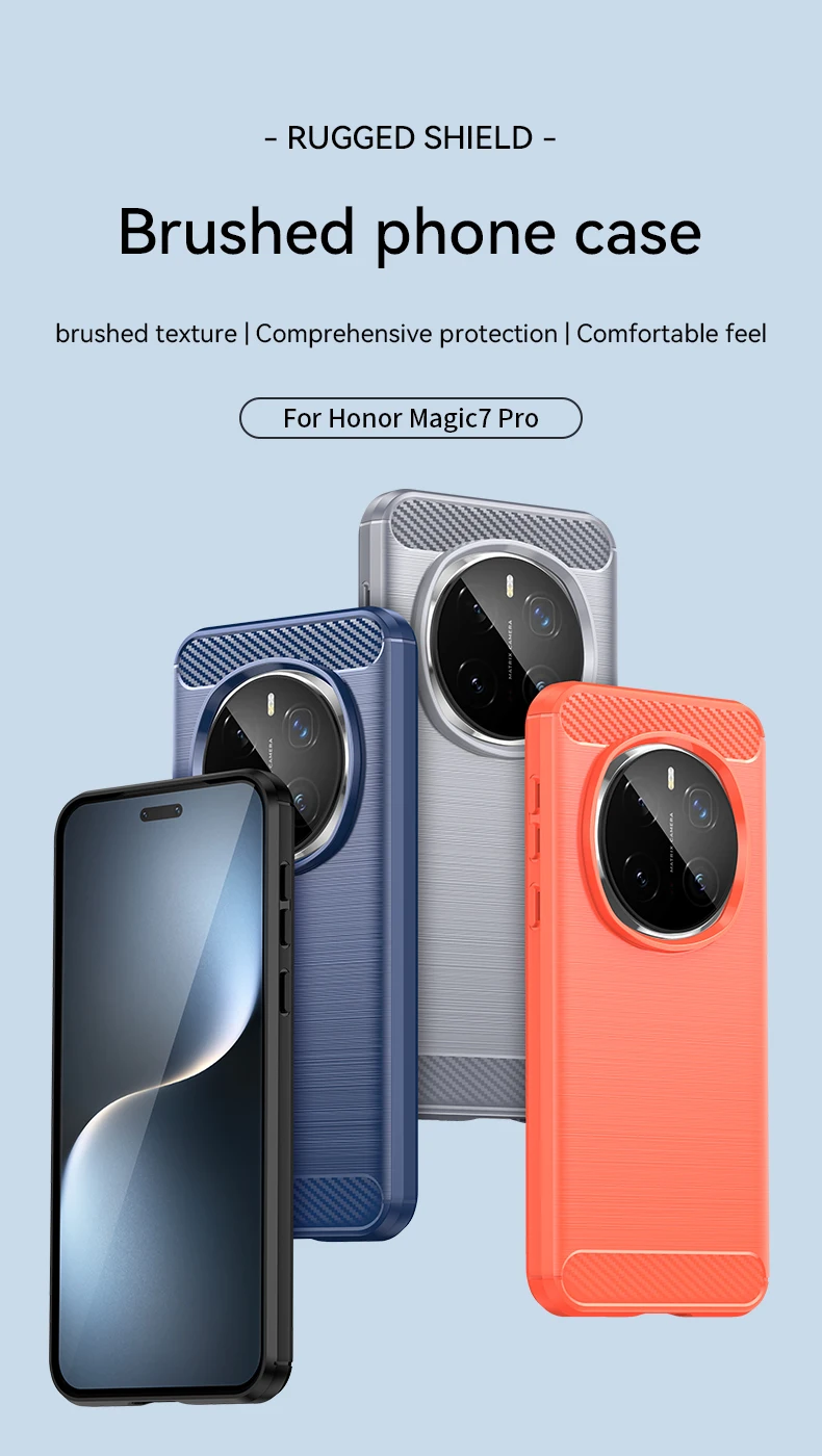 Funda TPU suave vista frontal