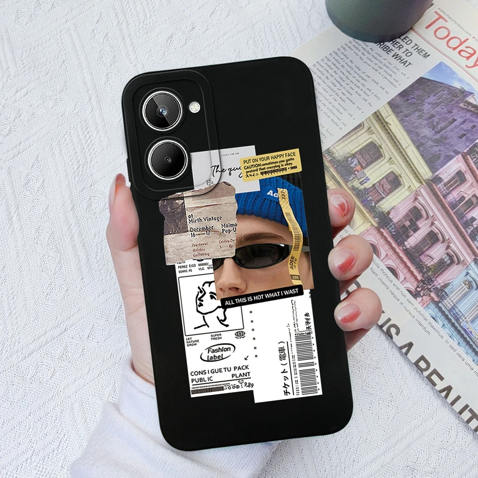 Funda Silicona Líquida Realme 10 Pro Plus Antideslizante Antigolpes - imagen 2