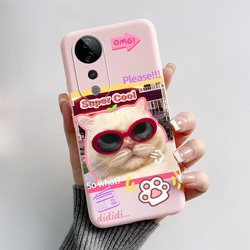 Vista de la funda decorativa SYKS para teléfono VIVO