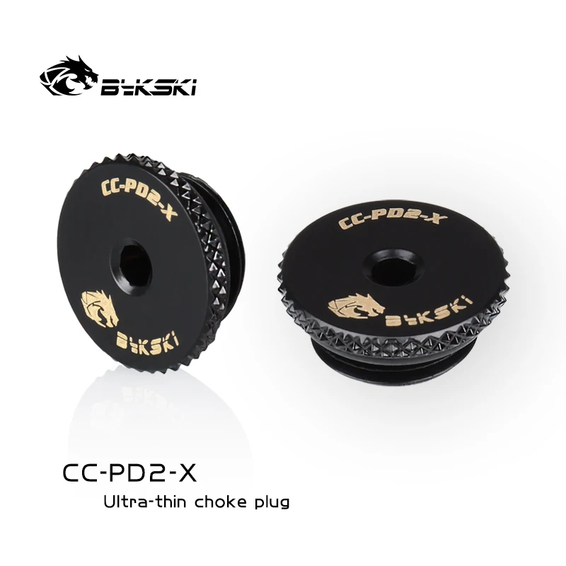 Bykski Tapón Hexagonal G1/4 Negro para Refrigeración Líquida PC - imagen 5