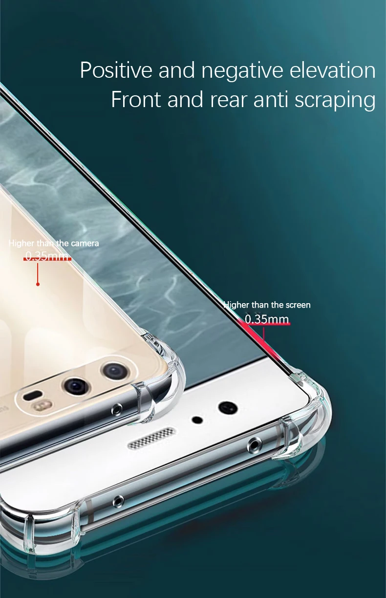 Funda ligera y transparente