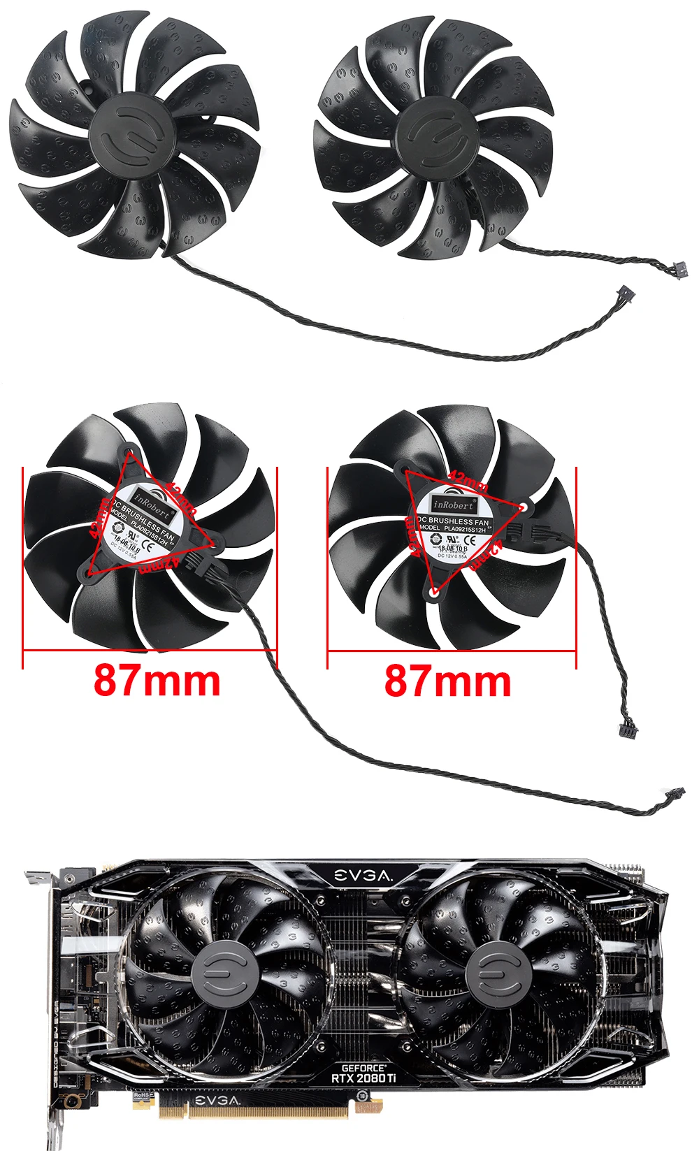 Detalle del ventilador PLA09215S12H
